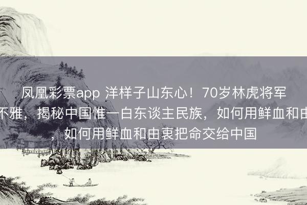 凤凰彩票app 洋样子山东心！70岁林虎将军驾机震碎俄军三不雅，揭秘中国惟一白东谈主民族，如何用鲜血和由衷把命交给中国